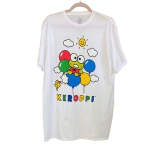 🐸 Keroppi Oversized Short Sleeve Shirt— Kawaii Y2K style